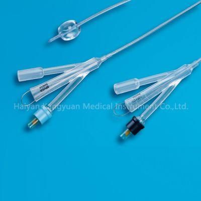 3way Foley Catheter Silicone Standard Length Normal Balloon Manufacturer