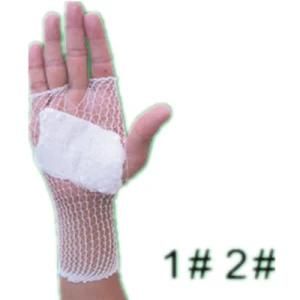 Medical Cotton Adhesive Elastic Tubular Net Bandage 5# 5.8# for Adult Head