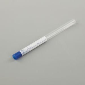 Sterile ABS Stick Specimen Collection Plastic Flocked Sampling Transport DNA Testing Nasal Swabs with Tube for Medical Use