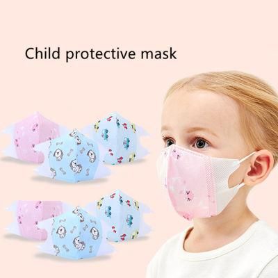 Kids Youth Face Mask 4 Layer Fully 3D