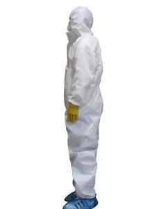 Sterile Coverall Chemical Liquid and Particulate Protective Clothing with Elastic Cuff