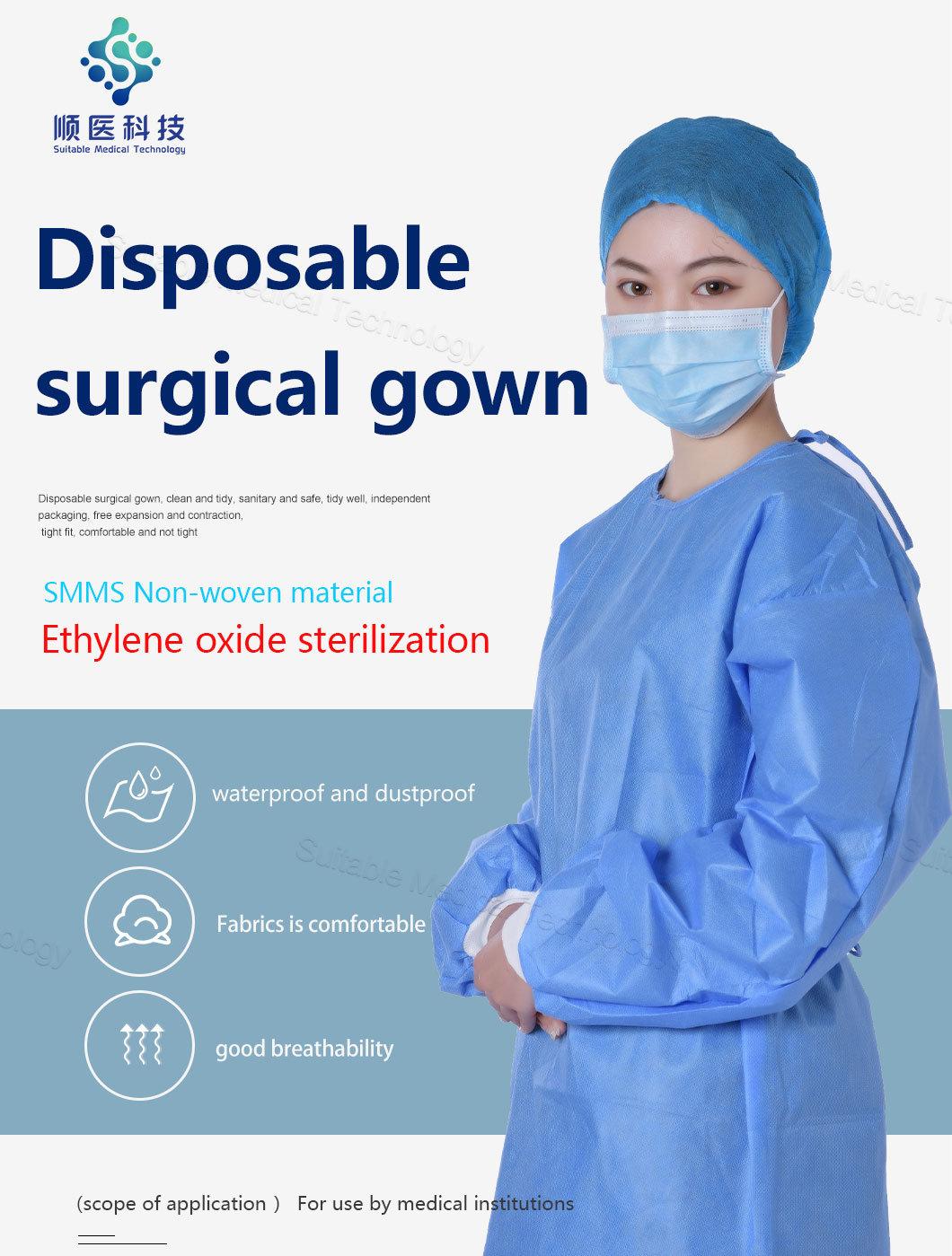 Sterile Disposable Reinforced Surgical Gowns/Clothes