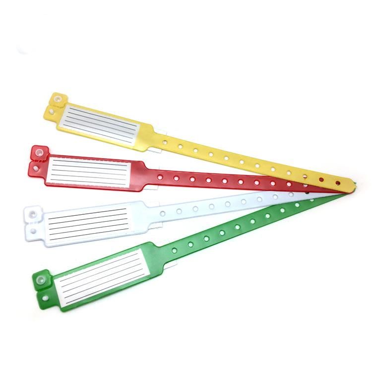 Adult Waterproof Insert Card Medical ID Bracelet for Hospital