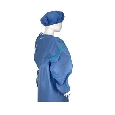 Level 3 SMS Sterile Disposable Spunlace Nonwoven Medical Hospital Surgical Gown