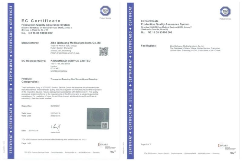 Non-Woven Fabric Indwelling Needle Fixation Film Device