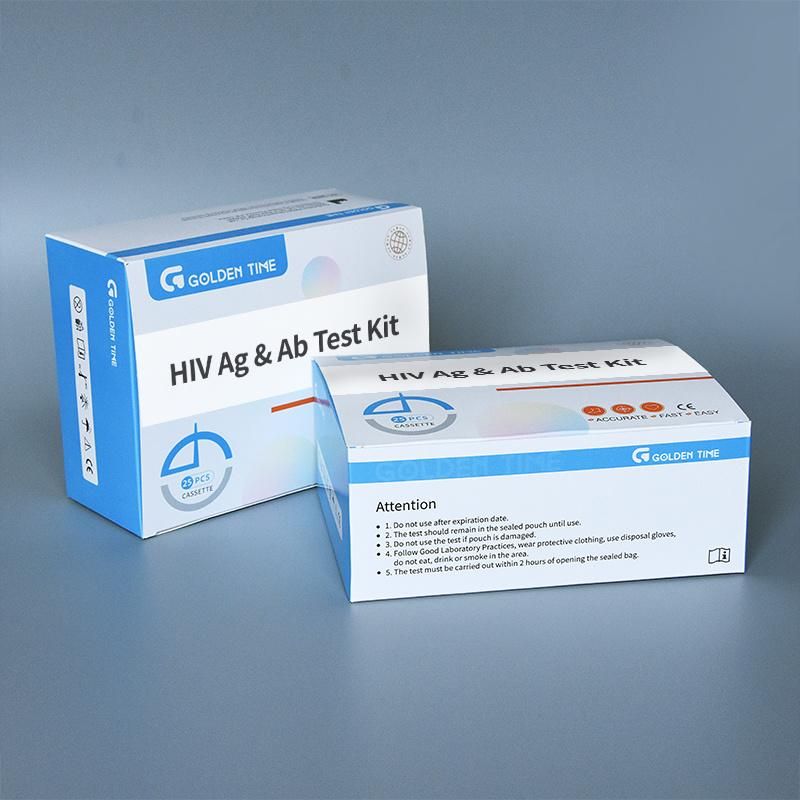 Virus Test Kit Accurate Rapid HIV Rapid 4th Generation Cassette