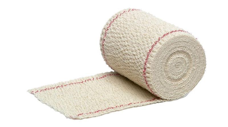 Disposable Medical Hospital Gauze Supply High Elastic Cotton Crepe Bandage