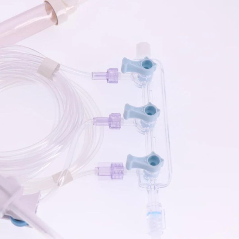 Medical Manifold Kits Cardiology Angiography Cardiovascular Kit Stopcock