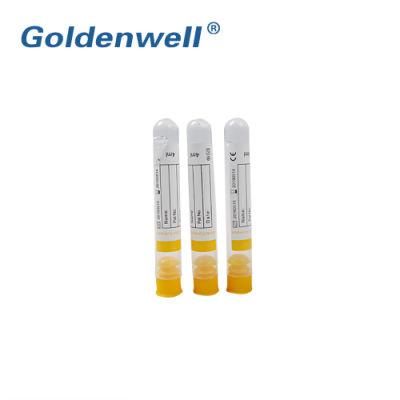 Non-Vacuum Blood Collection Tube with Additive of Gel&Clot Activator