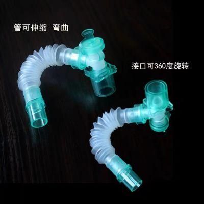 Extension Adult Neonatal Silicone Disposable Anesthesia Breathing Circuit Extension Tube