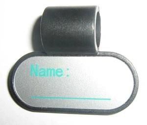 Medical Equipment I. D. Tag Stethoscope Name Tag (SW-G02S)