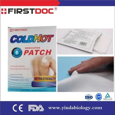 2016 New Hydrogel Hot Cold Gel Chinese Herbal Pain Relief Patch Patches with Ce ISO Certification