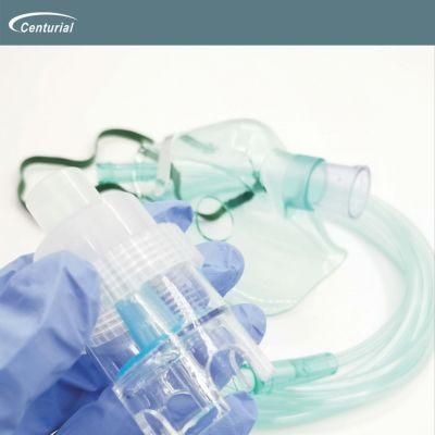 Disposable Medical Oxygen Mask Aerosol Mask with Nebulizer