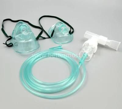 Disposable Medical High Quality PVC Mouthpiece Nebulizer with 6ml Jar