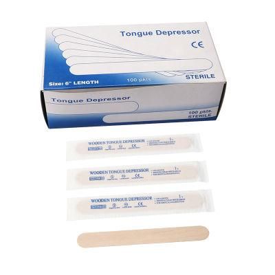 Jr663 Medical Tongue Depressor with Certificate