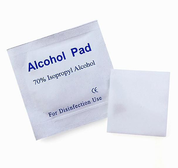 Sterile 3*6cm Medical 70% Isopropyl CE FDA Approved Alcohol Pad