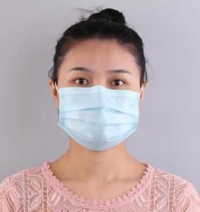 PPE Surgical Mask Medical Mask Disposable 3ply Non Woven Mask Protective Face Mask