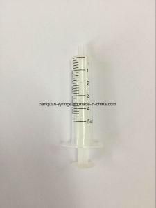 Ce Approval &amp; ISO13485 General Syringe Disposable Syringe with Needle or Without Needle Feeding Syringe 5ml Luer Slip