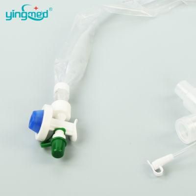 72 Hours Closed Suction Catheter for Single Use with Elbow Adaptor