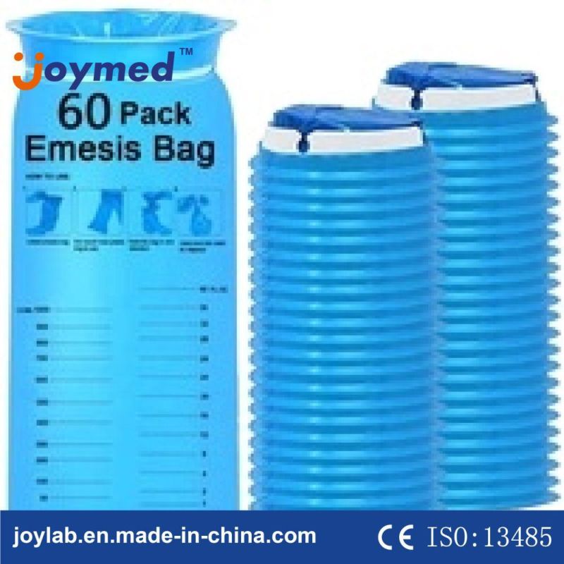 Vomit Car Emesis Bags Travel Sports Sickness Throwing Bags Disposable Blue Ballet Bags for Morning and Sleep