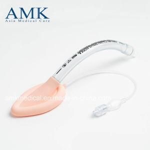 Disposable PVC Tube &amp; Silicone Cuff Curved Laryngeal Mask Airway