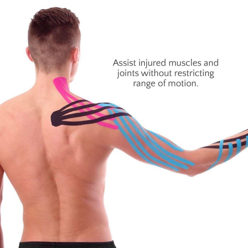 Wholesale Sport Waterproof Kinesiology Tape Muscle Tape 5cm*5m Tattoo Design