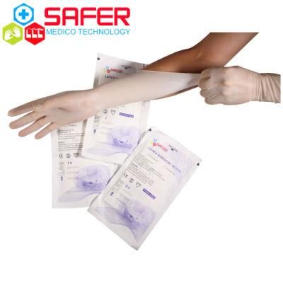 Surgical Gloves CE Latex Powder and Powder Free with High Quality