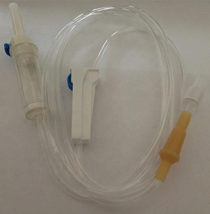 Medical Blood Transfusion Set with Flow Regulator