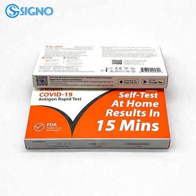 Lungene Nasopharyngeal Swab Saliva Rapid Test Antigen Rapid Diagnostic Kit Antigen Antibody Rapid Test Kit