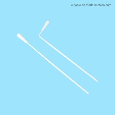 Flocked Sampling Sterile Swabs Nylon Nasal Oral Collection Swab