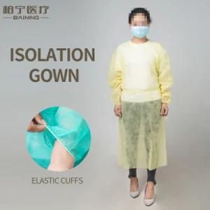 Surgical Gown Best Selling Products Disposable Surgical PP+PE 45g for Isolation Gown