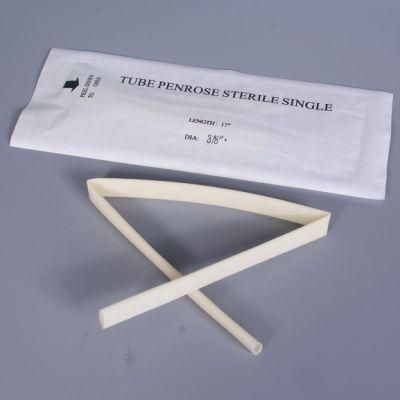 Medical Natural Latex Penrose Drainage Tubing with X-ray Opaque
