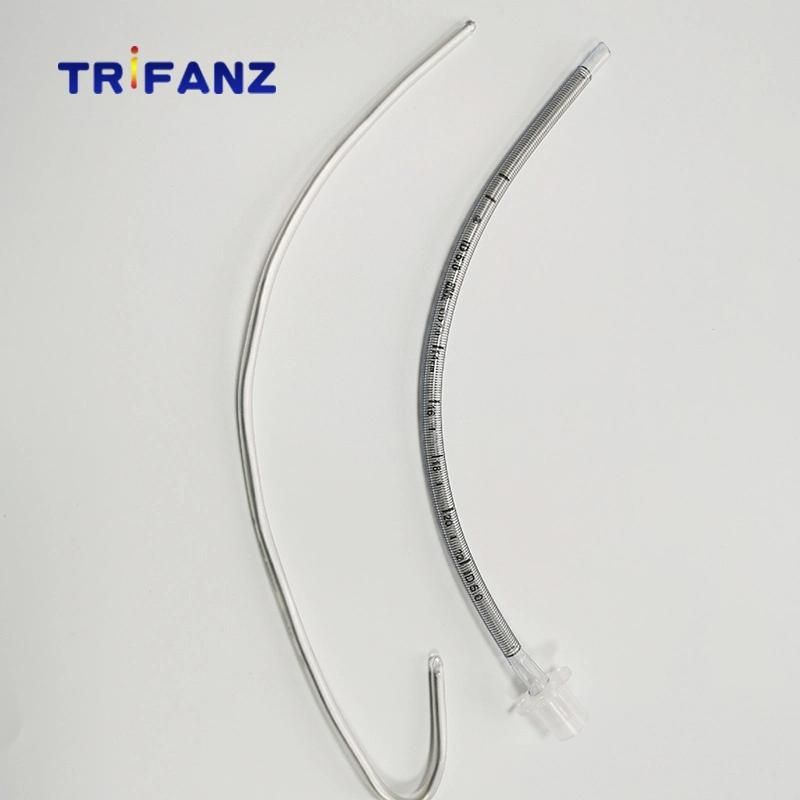 ISO Reinforced Endotracheal Tube All Sizes with Intubation Stylet