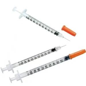 Chinese Supplier Safety Medical Supplies Sterile Disposable Vaccine Syringe with Needle
