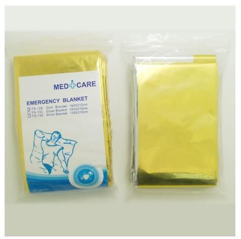 Non-Stretch Polyester Reflecting Keep Body Warm Waterproof Emergency Blanket