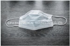 Chinese Manufacturer High Quality 3ply Disposable Medical Face Mask for Protection Mascarilla