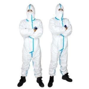 Stock Disposable Protective Clothing Safety Coverall Protective Clothing Sterilized Coverall Protection Suit