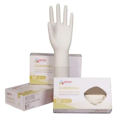 Gloves Latex Disposable High Quality Powder with OEM Brand From Malaysia