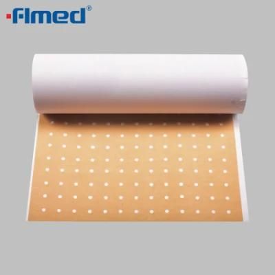 Skin Color Medical Drilled and Perforated Zinc Oxide Plaster Punching Plaster