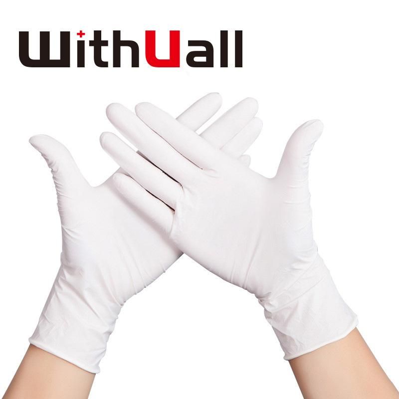 Withuall Brilliant Penetration Resistance Powdered Latex Surgical Gloves