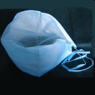 Cap Surgical Disposable SMS Medical Bouffant Doctor Cap with Elastic or Ties From Factory