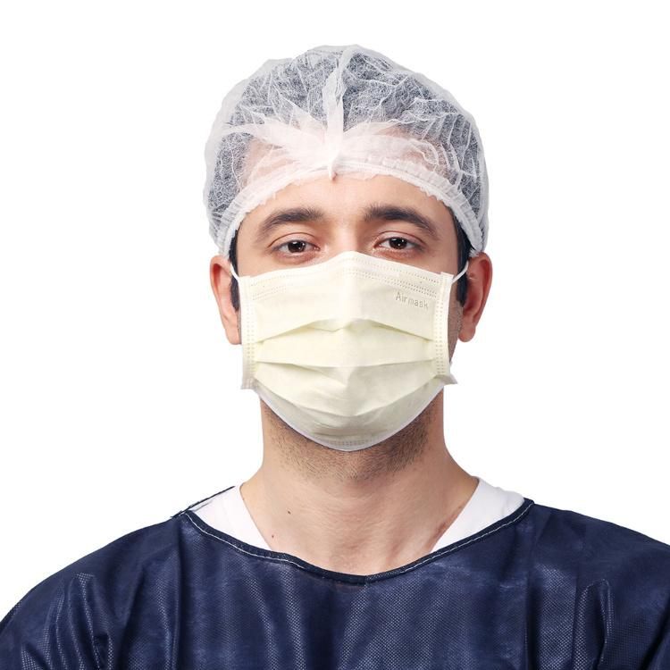 3 Layers Nonwoven Anti Virus Daily Use Pink Breathable Sterile Surgical Disposable Medical Mask for Doctor