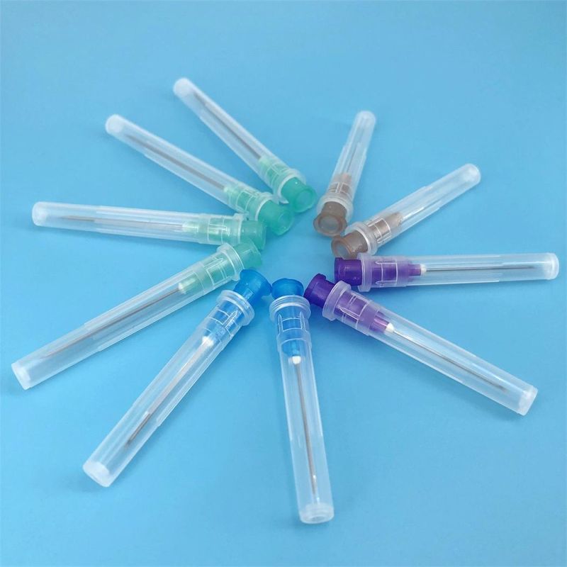 Medical Disposable Sterile Stainless Steel Syringe Needle Hypodermic Needle (15G-29G)