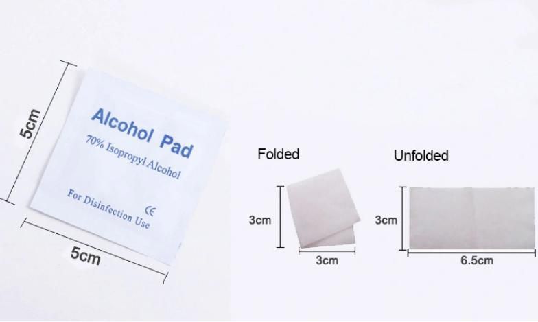 70% Isopropyl Alcohol Non Woven Alcohol Pads