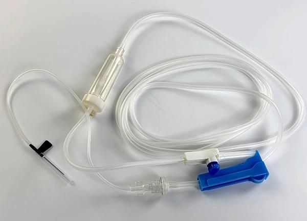 Wego Hot Sale Medical Disposable Infusion Set with Luer Lock IV Giving Set Price