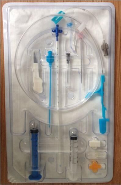 Single-Use ISO Approved Central Venous Catheter Kit (Single-lumen)