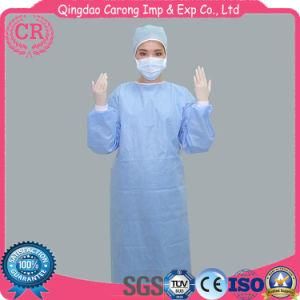 Non-Woven SMS Medical Disposable Surgical Gown Sterile