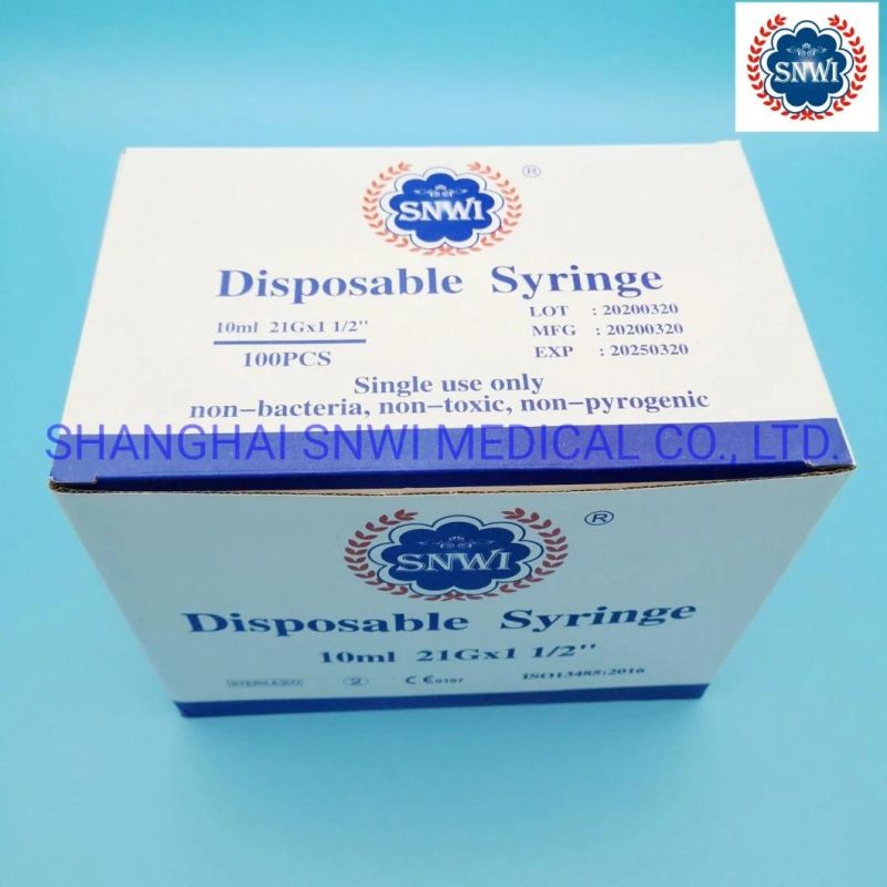 Wholesale Disposable Auto-Destruct Safety Syringe 3ml 5ml 10ml