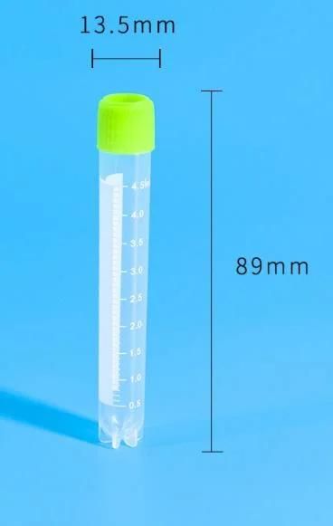 External Thread Self Standing 1.8ml Cryogenic Vial Cryovial Cryo Tubes