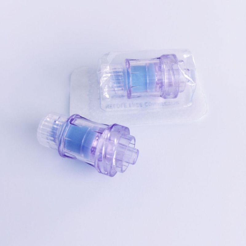 Neutral Needle Free Connector Syringe Use